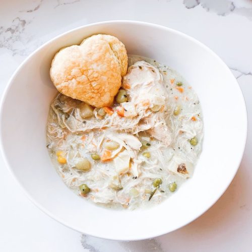 My Favorite Quick & Easy Chicken Pot Pie Soup Recipe
